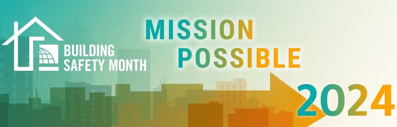 Building Safety Month Graphic 2024