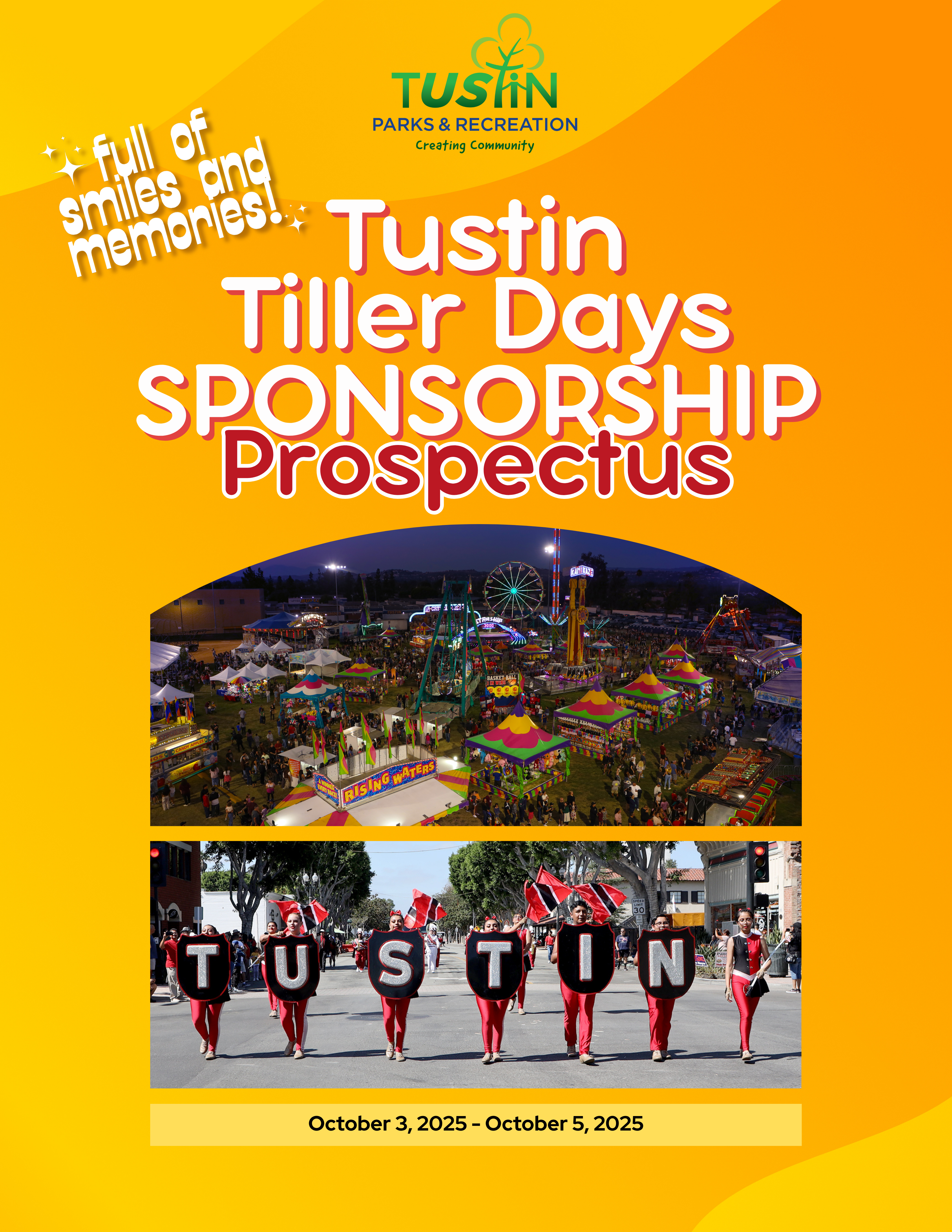 2025 Tiller Days Sponsorship Packet 