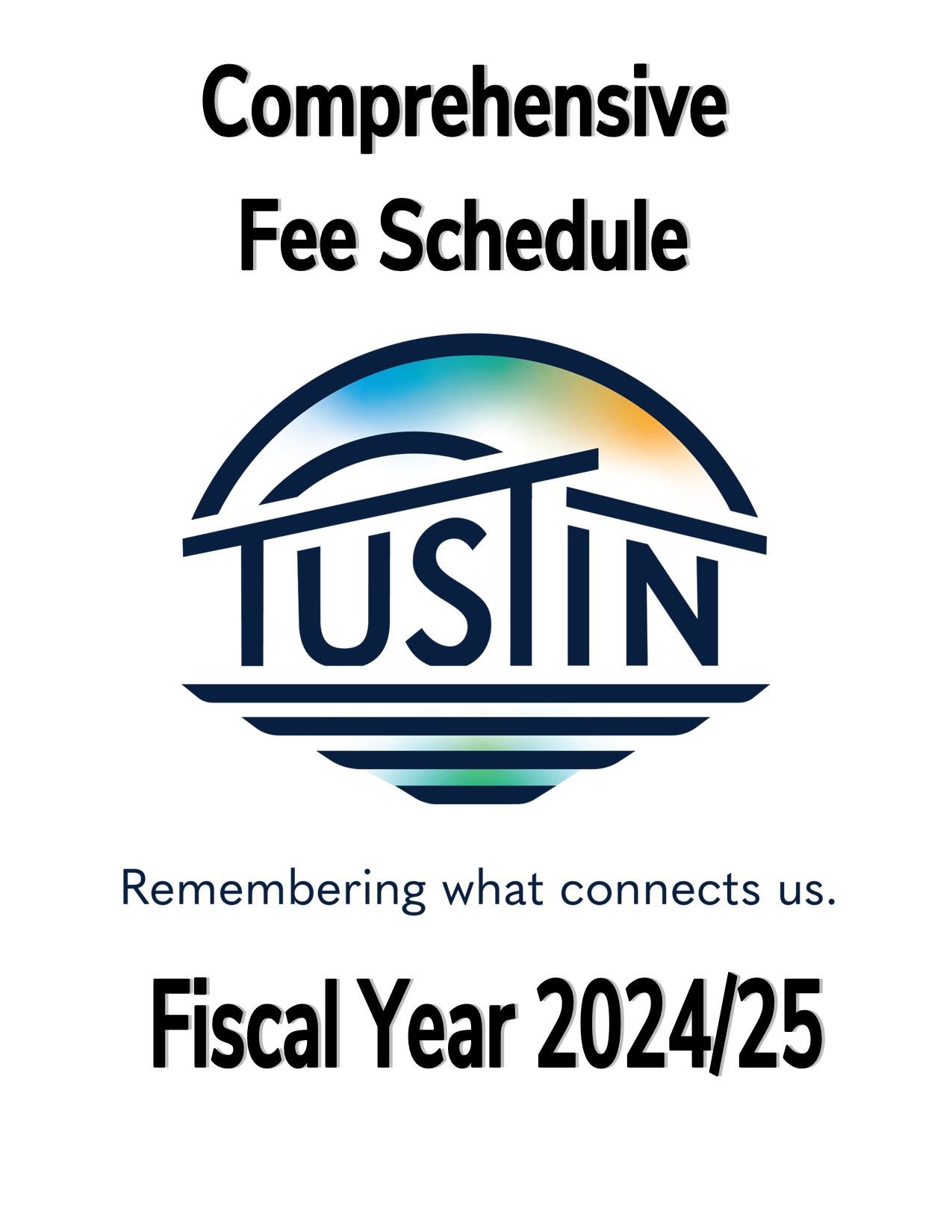 Comprehensive Fee Schedule Logo Fiscal Year 2024-2025