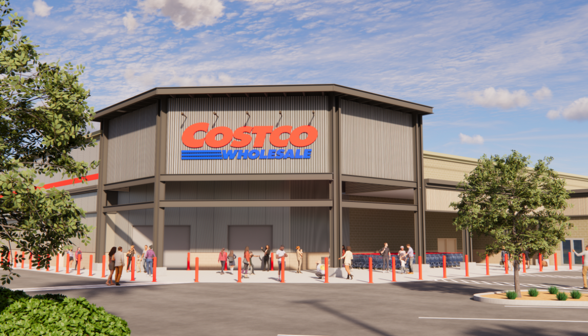 Costco Expansion Rendering