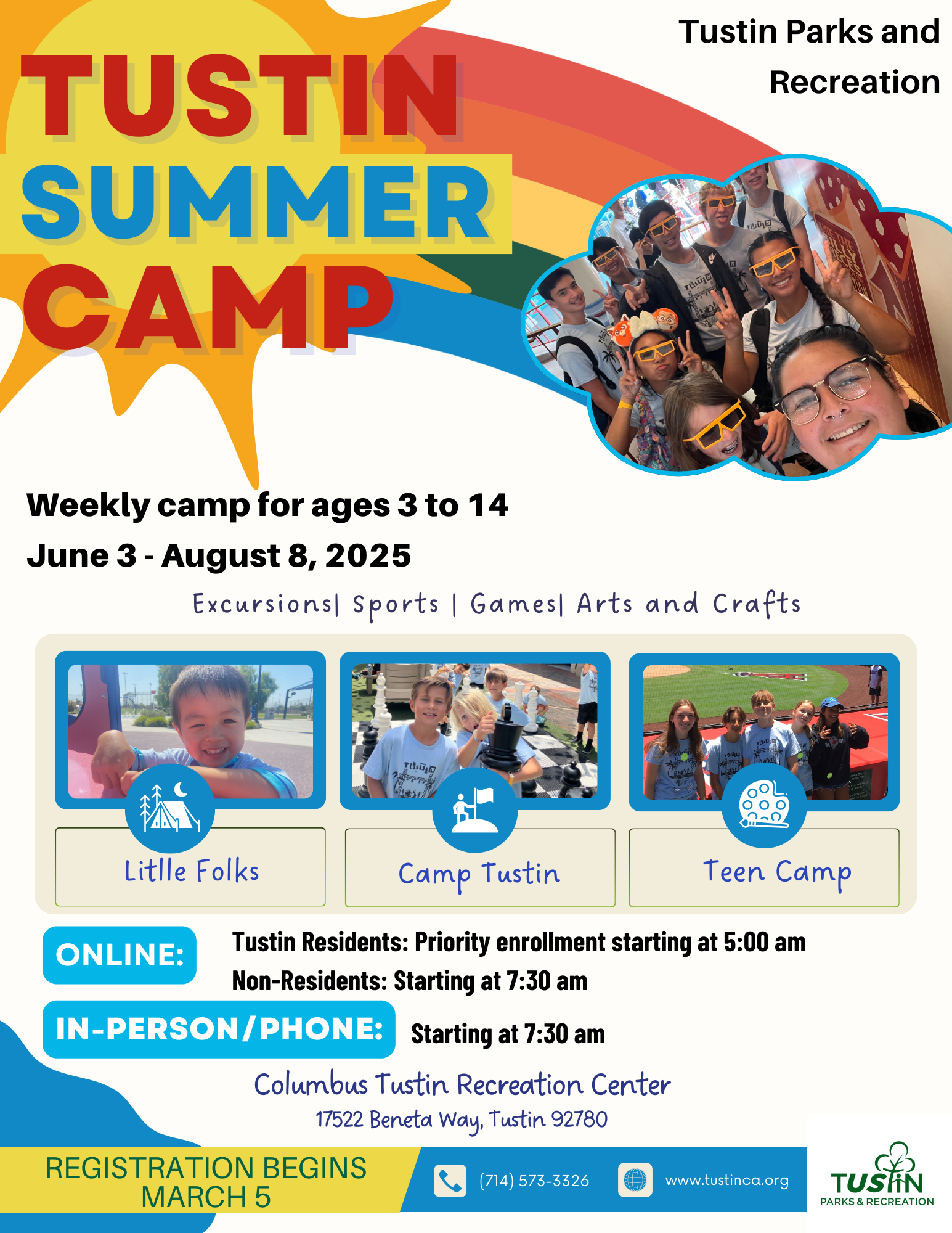 Summer Camp Info. 