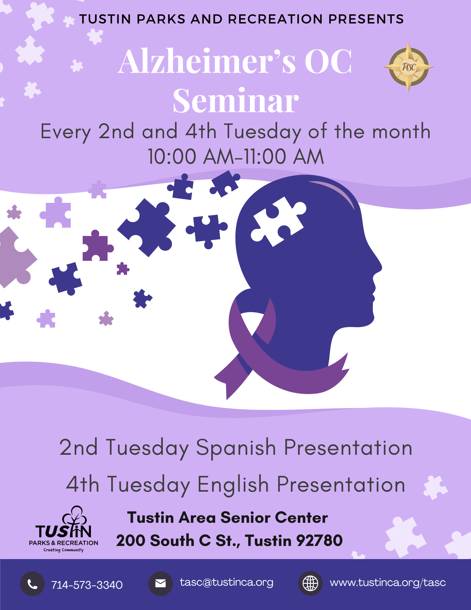 Alzheimer OC Seminar 2025